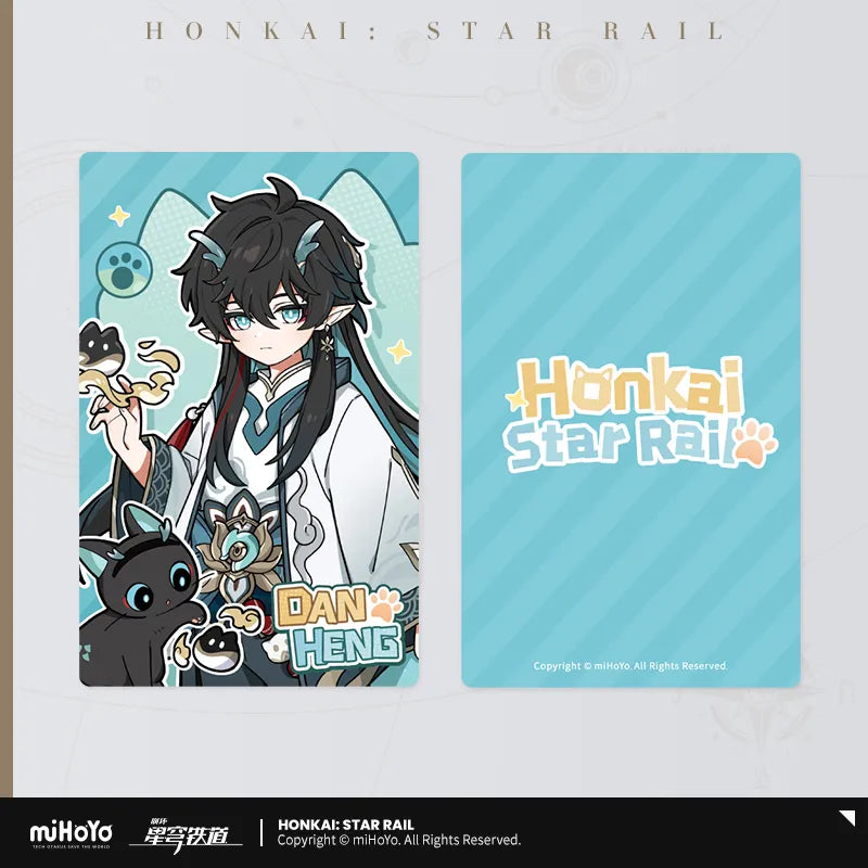 Honkai: Star Rail Little Cat Series Laser Collectible Tickets