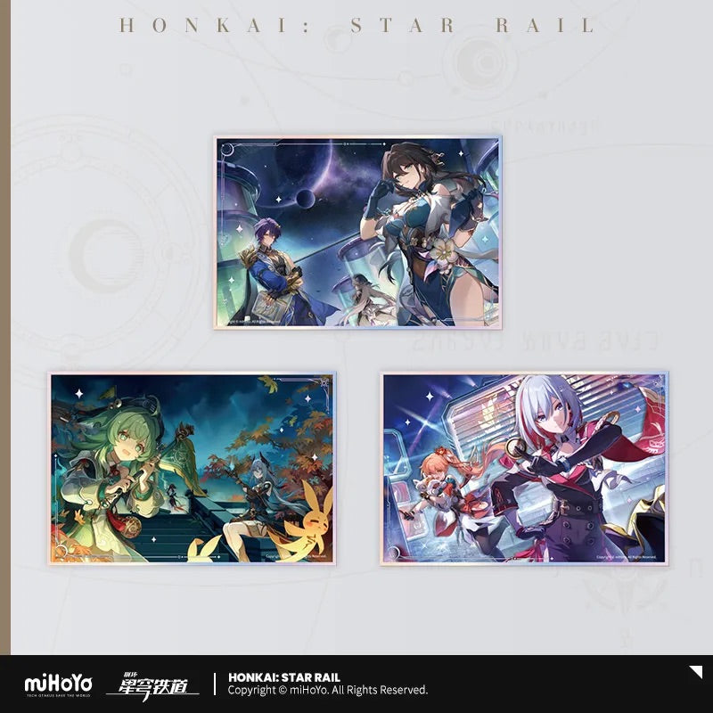 Honkai: Star Rail Interstellar Journey Series Acrylic Shikishi Cardboard