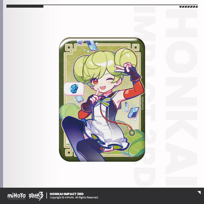 Honkai Impact 3rd A Life of Luck Series Tinplate Badge