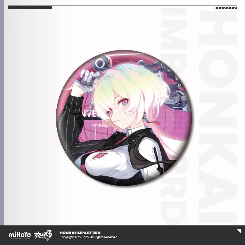 Honkai Impact 3rd Portrait Series Tinplate Badge Vol.2