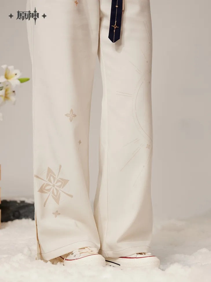 Genshin Impact Albedo Theme Impression Series Casual Pants