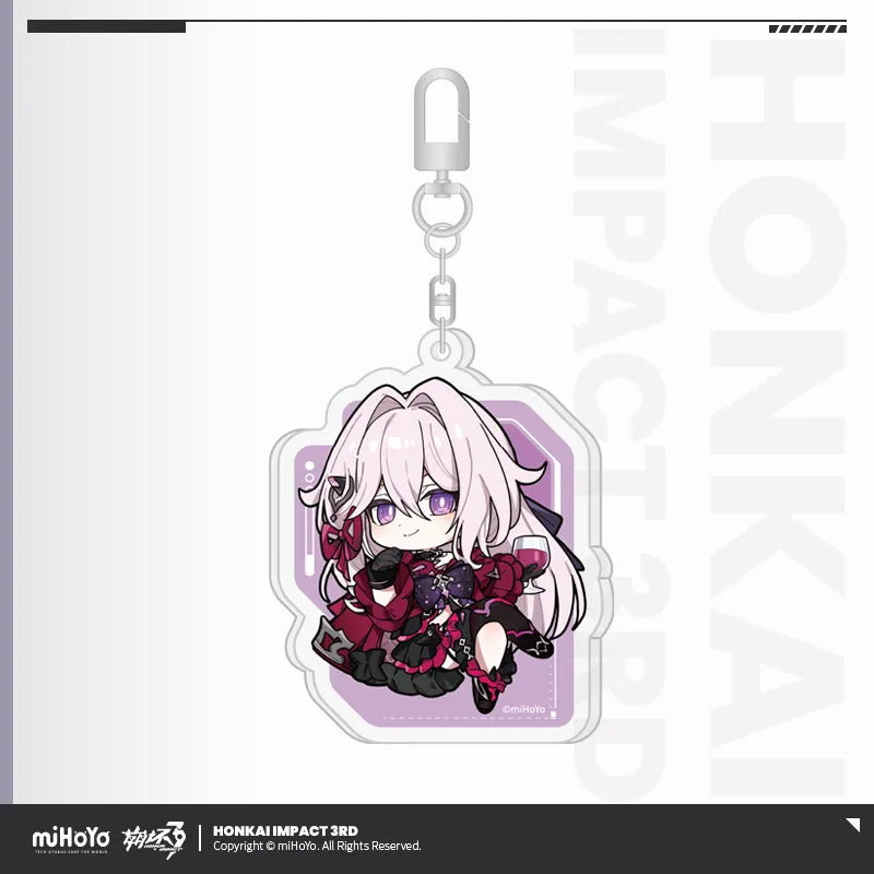 Honkai Impact 3rd Chibi Series Acrylic Keychain