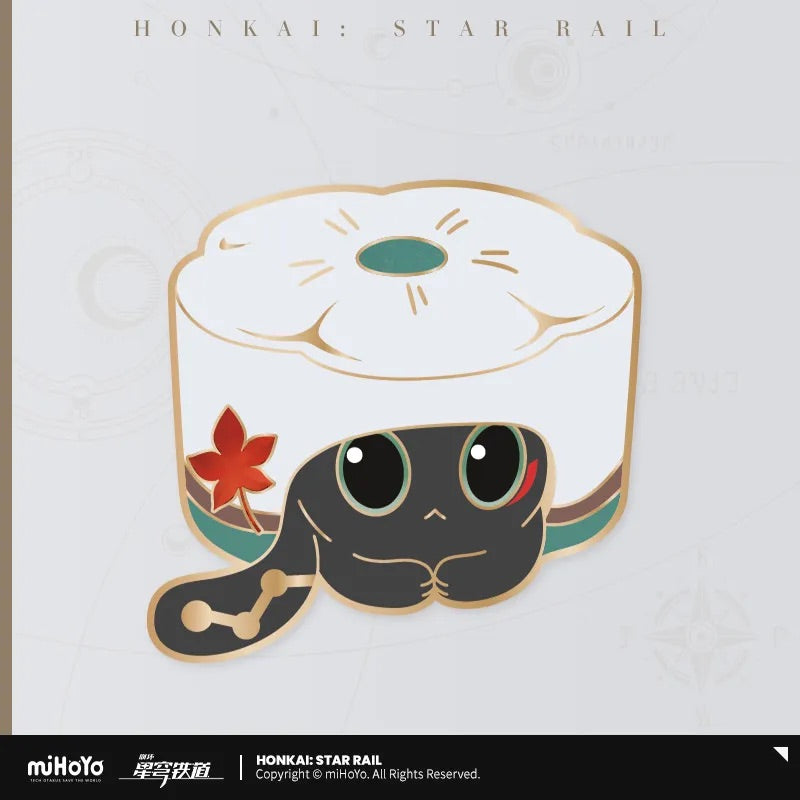 Honkai: Star Rail Ruan Mei Creations Exotic Pets Collection Series Metal Badge