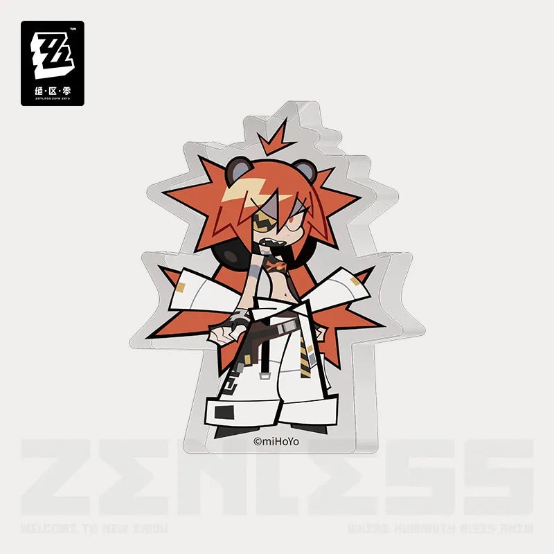 Zenless Zone Zero Breaded Belief A Sandwich Scented Dream Series Chibi Mini Standee