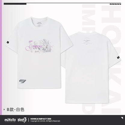 Honkai Impact 3rd Honkai Impression Graduation Trip Series Short Sleeve T-Shirt