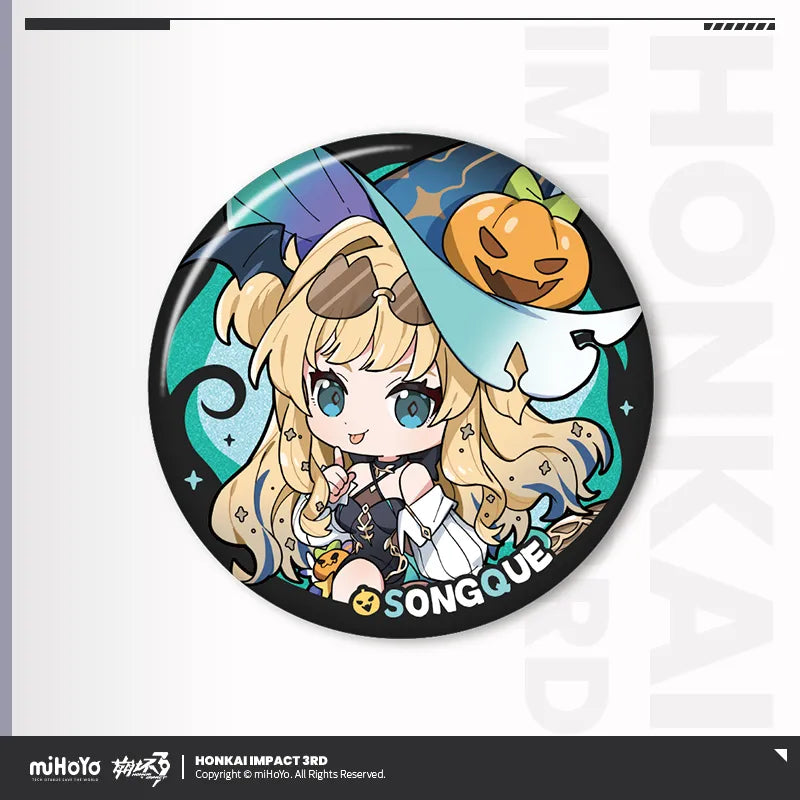 Honkai Impact 3rd The Seven Shus Night of Encounters Series Chibi Tinplate Badge