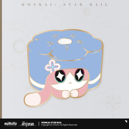 Honkai: Star Rail Ruan Mei Creations Exotic Pets Collection Series Metal Badge