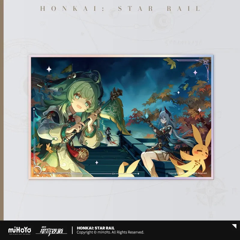 Honkai: Star Rail Interstellar Journey Series Acrylic Shikishi Cardboard