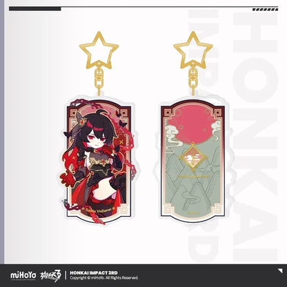 Honkai Impact 3rd A Life of Luck Series Acrylic Glittering Pendant