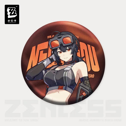 Zenless Zone Zero Artwork Series Belobog Heavy Industries Tinplate Badge