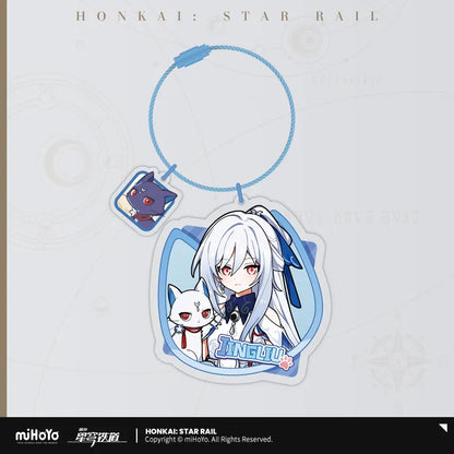 Honkai: Star Rail Little Cat Series Acrylic Keychain