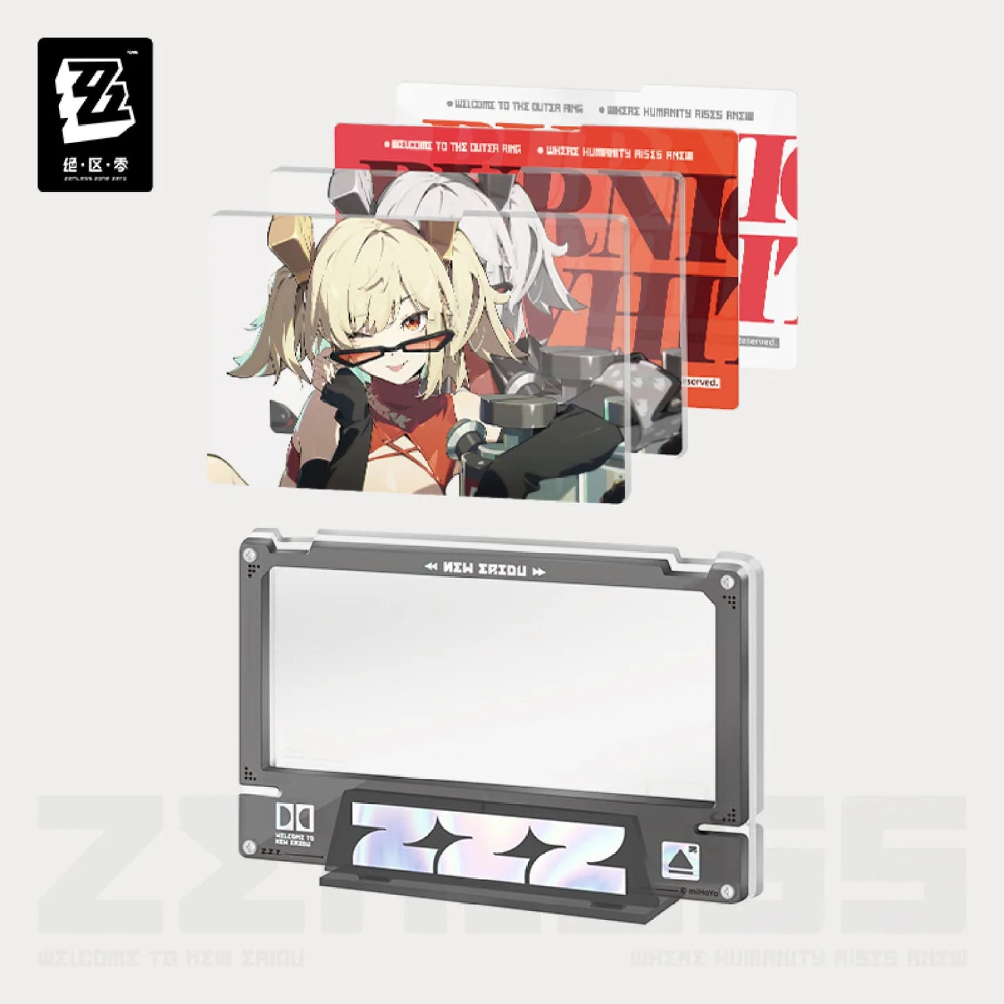 Zenless Zone Zero Mindscape Cinema Series Framed Acrylic Insert Set - Sons of Calydon