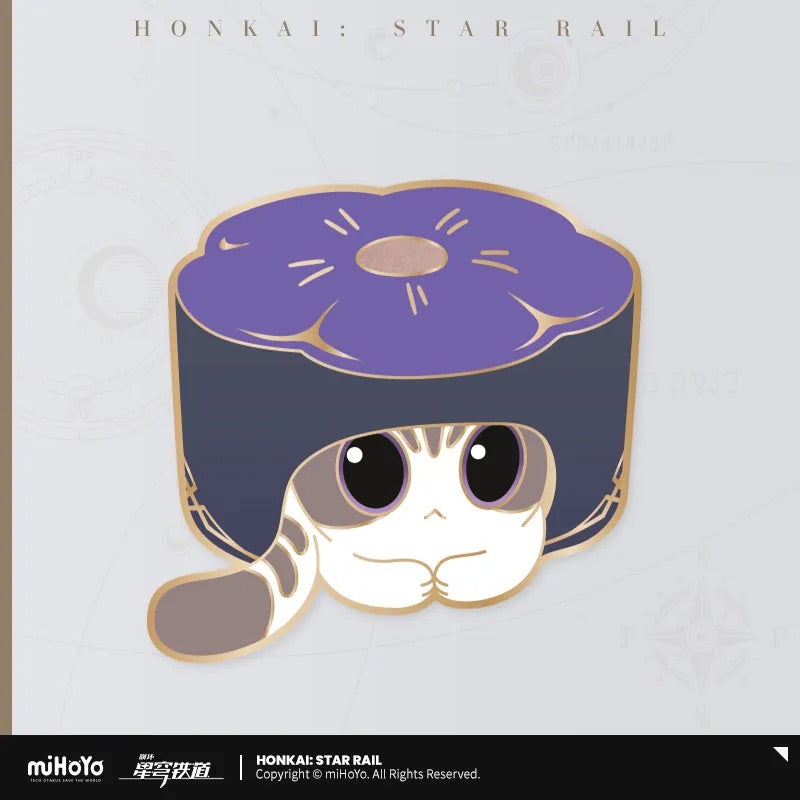 Honkai: Star Rail Ruan Mei Creations Exotic Pets Collection Series Metal Badge