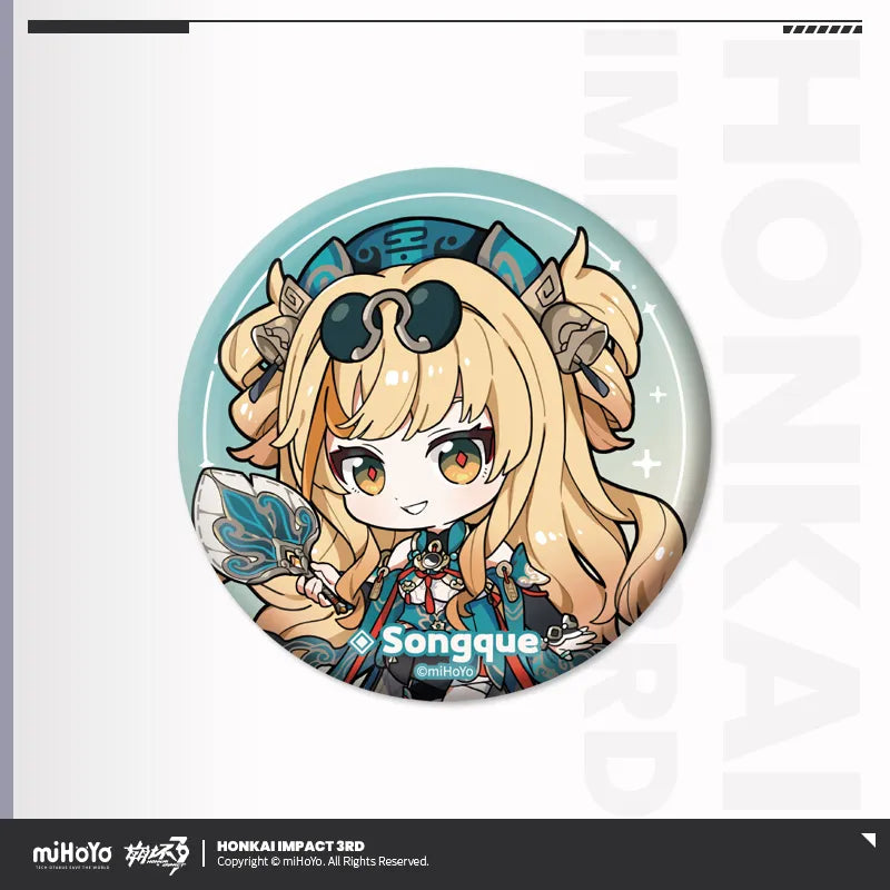 Honkai Impact 3rd Chibi Series Tinplate Badge