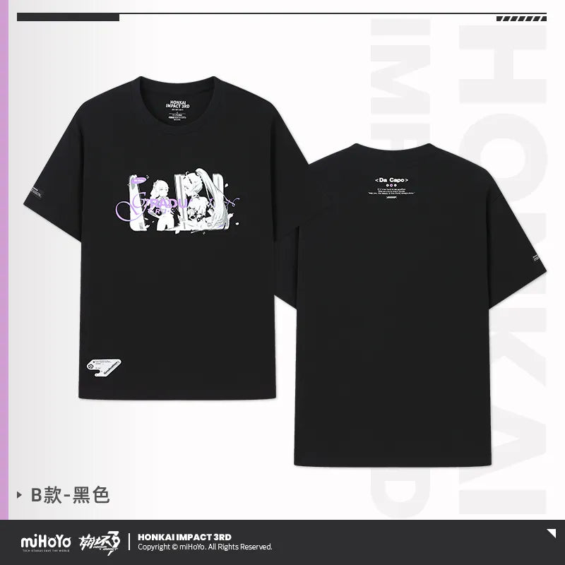 Honkai Impact 3rd Honkai Impression Graduation Trip Series Short Sleeve T-Shirt