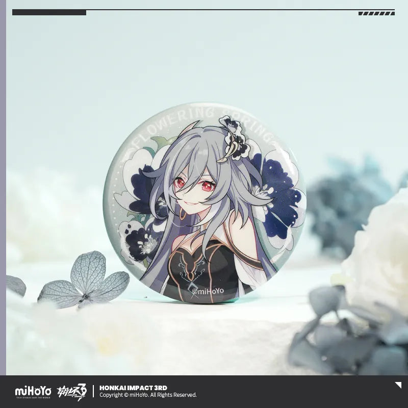 Honkai Impact 3rd Flowering Spring Series Tinplate Badge