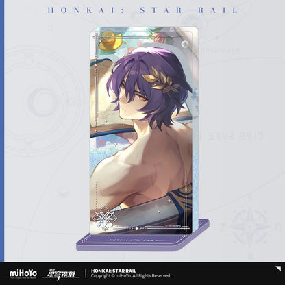 Honkai: Star Rail Light Cone Series Glitter Quicksand Acrylic Block Ornaments