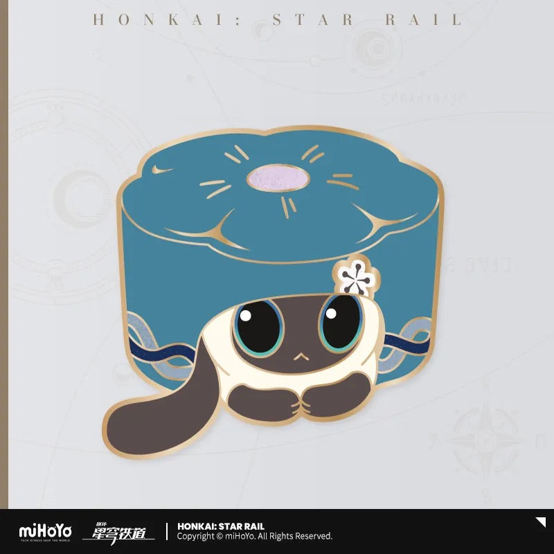 Honkai: Star Rail Ruan Mei Creations Exotic Pets Collection Series Metal Badge