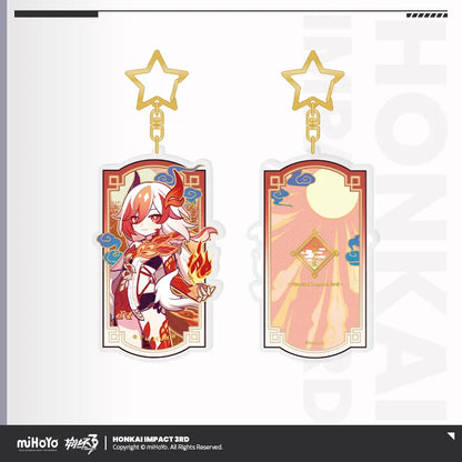 Honkai Impact 3rd A Life of Luck Series Acrylic Glittering Pendant