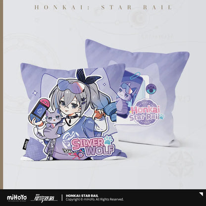 Honkai: Star Rail Little Cat Series Square Pillow