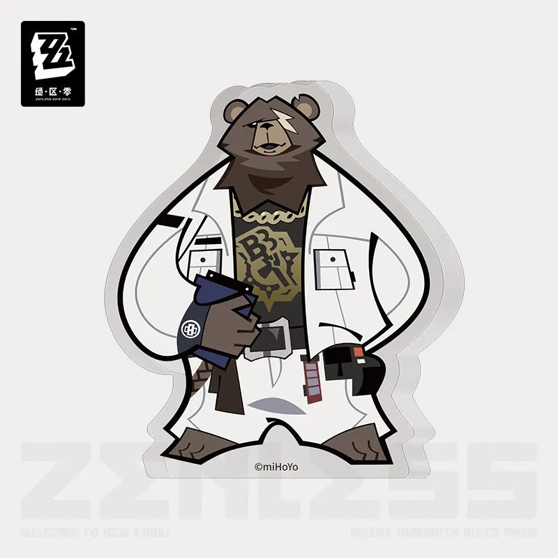 Zenless Zone Zero Breaded Belief A Sandwich Scented Dream Series Chibi Mini Standee