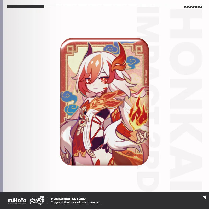 Honkai Impact 3rd A Life of Luck Series Tinplate Badge