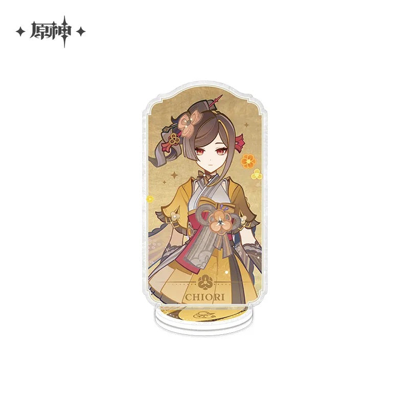 Genshin Impact Tapestry of Night Series Badge & Standee