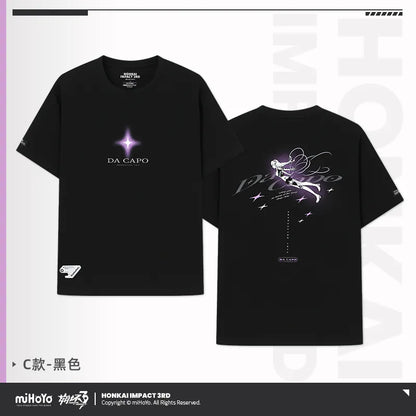 Honkai Impact 3rd Honkai Impression Graduation Trip Series Short Sleeve T-Shirt