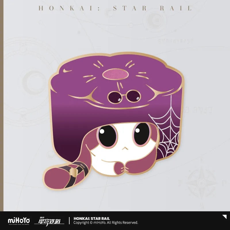 Honkai: Star Rail Ruan Mei Creations Exotic Pets Collection Series Metal Badge