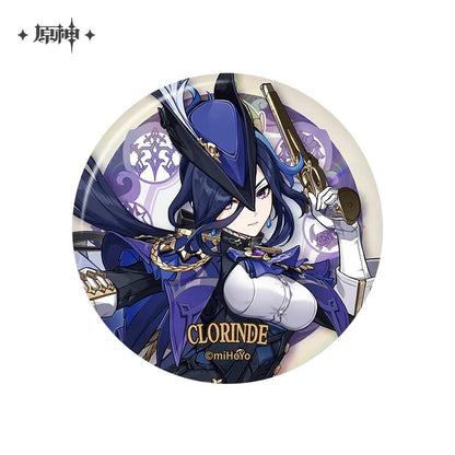 Genshin Impact Court of Fontaine Theme Series Character Badge