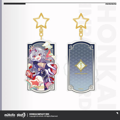 Honkai Impact 3rd A Life of Luck Series Acrylic Glittering Pendant