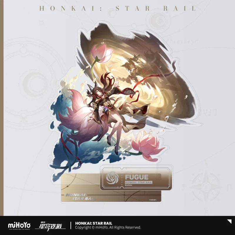 Honkai: Star Rail The Nihility Character Warp Artwork Acrylic Standee