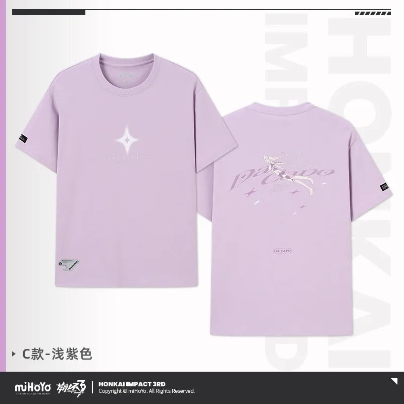 Honkai Impact 3rd Honkai Impression Graduation Trip Series Short Sleeve T-Shirt