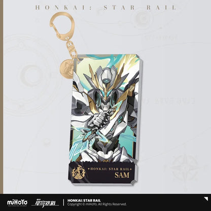 Honkai: Star Rail The Destruction Character Warp Artwork Acrylic Keychain