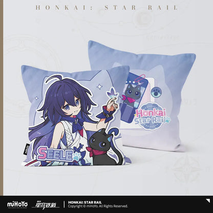 Honkai: Star Rail Little Cat Series Square Pillow