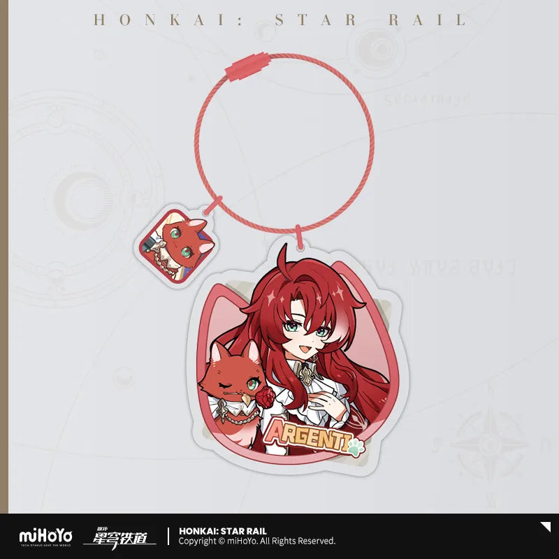 Honkai: Star Rail Little Cat Series Acrylic Keychain