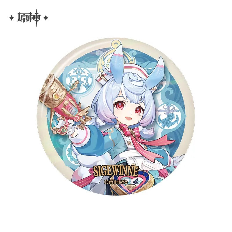 Genshin Impact Court of Fontaine Theme Series Character Badge