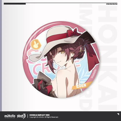 Honkai Impact 3rd Summer Cruise Series Tinplate Badge Vol.4