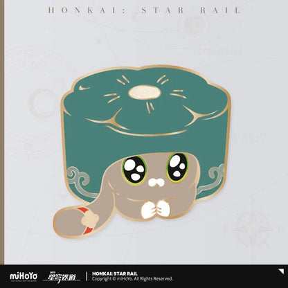 Honkai: Star Rail Ruan Mei Creations Exotic Pets Collection Series Metal Badge