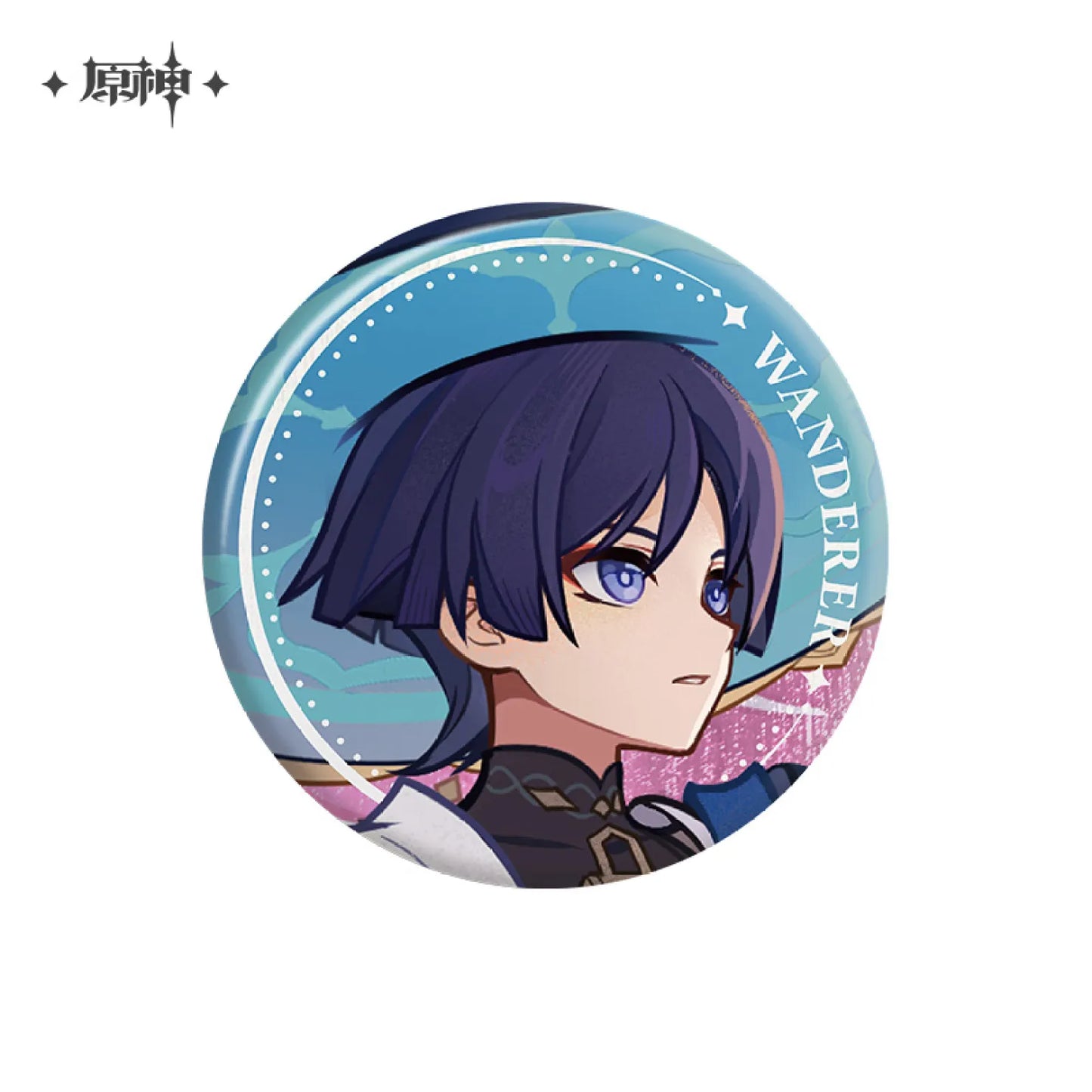 Genshin Impact Floating World Under the Moonlight Series Badge