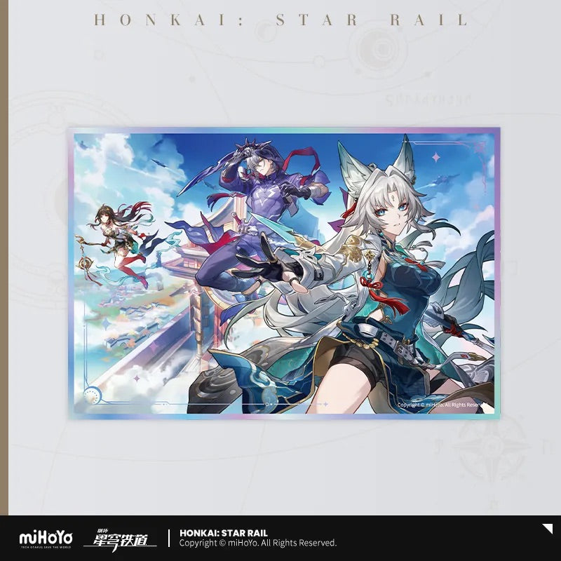 Honkai: Star Rail Interstellar Journey Series Acrylic Shikishi Cardboard