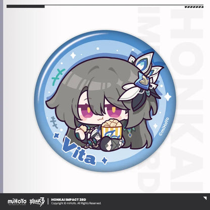 Honkai Impact 3rd HONKAI MEME Series Tinplate Badge