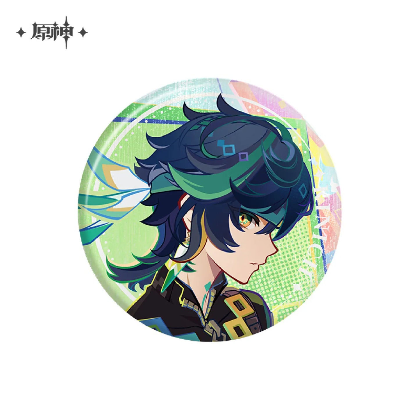 Genshin Impact Floating World Under the Moonlight Series Badge