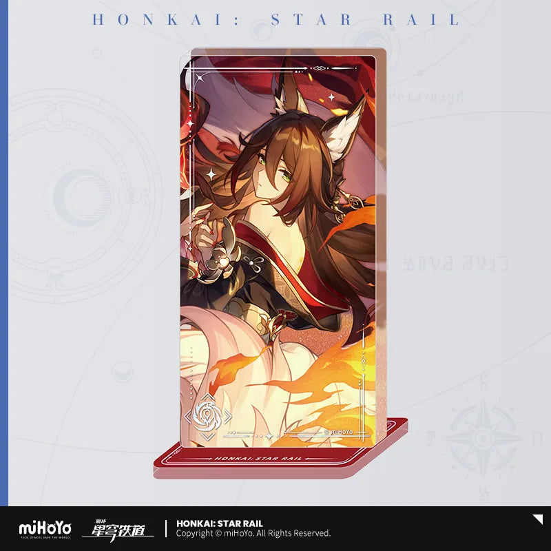 Honkai: Star Rail Light Cone Series Glitter Quicksand Acrylic Block Ornaments