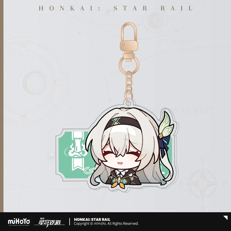 Honkai: Star Rail Pom-Pom Exhibition Series Acrylic Keychain