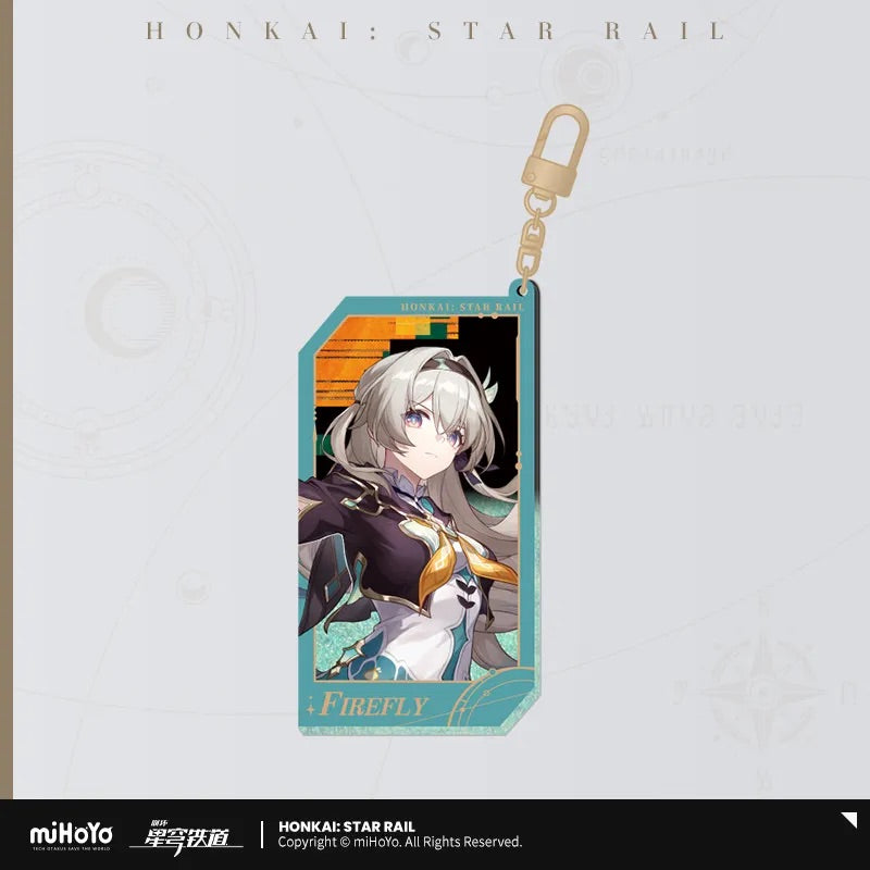 Honkai: Star Rail Invitation From The Stellar Series Quicksand Acrylic Keychain