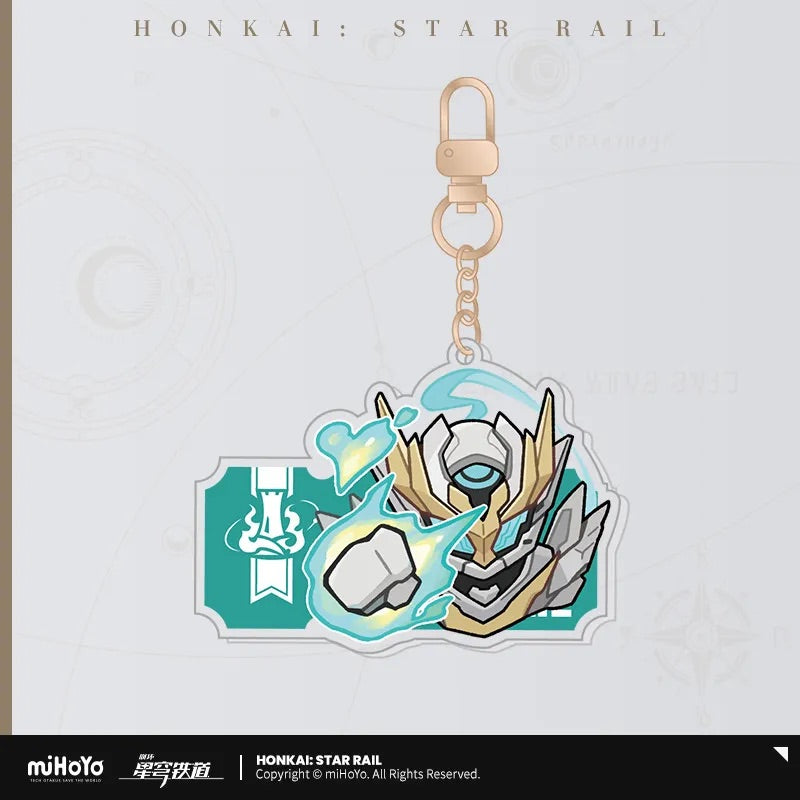 Honkai: Star Rail Pom-Pom Exhibition Series Acrylic Keychain