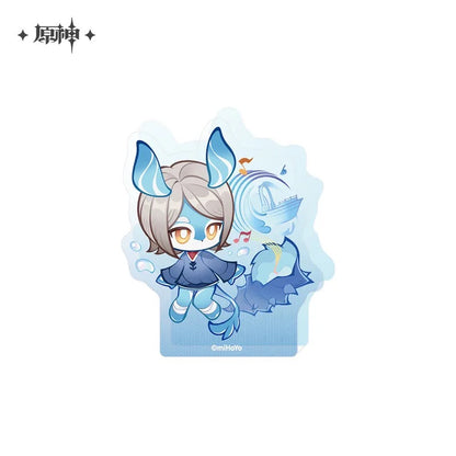 Genshin Impact Offline Store Theme Series Melusine Chibi Thick Acrylic Ornaments