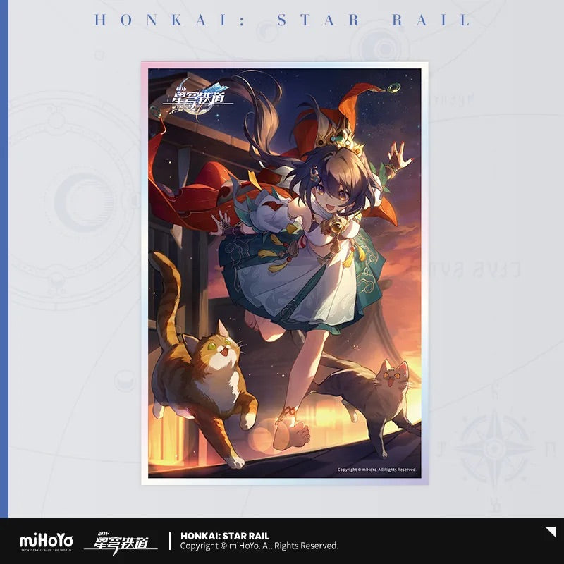 Honkai: Star Rail Light Cone Series Acrylic Shikishi Cardboard