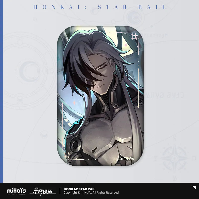 Honkai: Star Rail Light Cone Series Rectangular Tinplate Badge